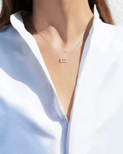 Alphabet Diamond Necklace