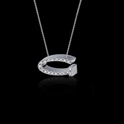Alphabet Diamond Necklace