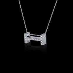 Alphabet Diamond Necklace
