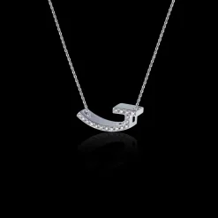 Alphabet Diamond Necklace