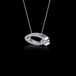 Alphabet Diamond Necklace