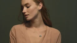 Alphabet Diamond Necklace