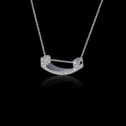 Alphabet Diamond Necklace