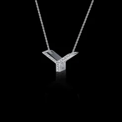Alphabet Diamond Necklace