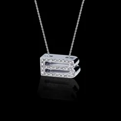 Alphabet Diamond Necklace