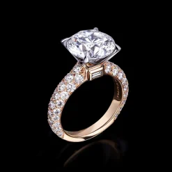 Athena 5.01ct Round Diamond Engagement Ring