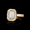 Athena Engagement Ring | 2.01ct Emerald Diamond