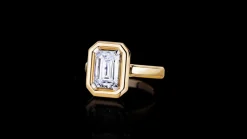 Athena Engagement Ring | 2.01ct Emerald Diamond