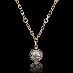 Athena Necklace with Ancient coin