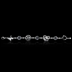 Canturi Signature Diamond and Onyx Bracelet