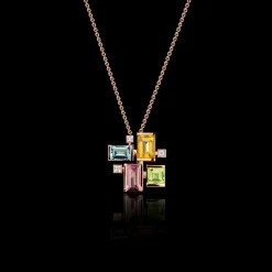 Cubism Colourburst Necklace