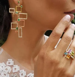 Cubism Colourburst Ring