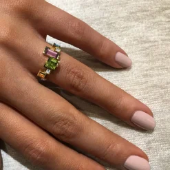 Cubism Colourburst Ring (Single row)