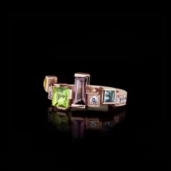 Cubism Colourburst Ring (Single row)