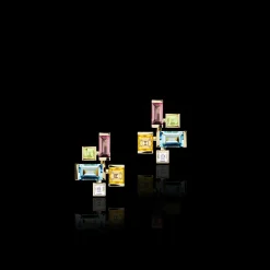 Cubism Colourburst Small Earrings