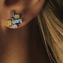 Cubism Colourburst Small Earrings