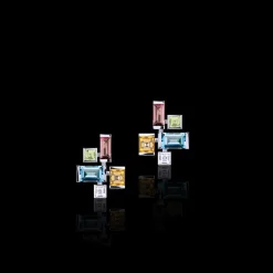 Cubism Colourburst Small Earrings