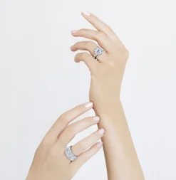 Cubism Diamond Ring (Extra wide)