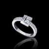 Cubism Diamond Stud Ring