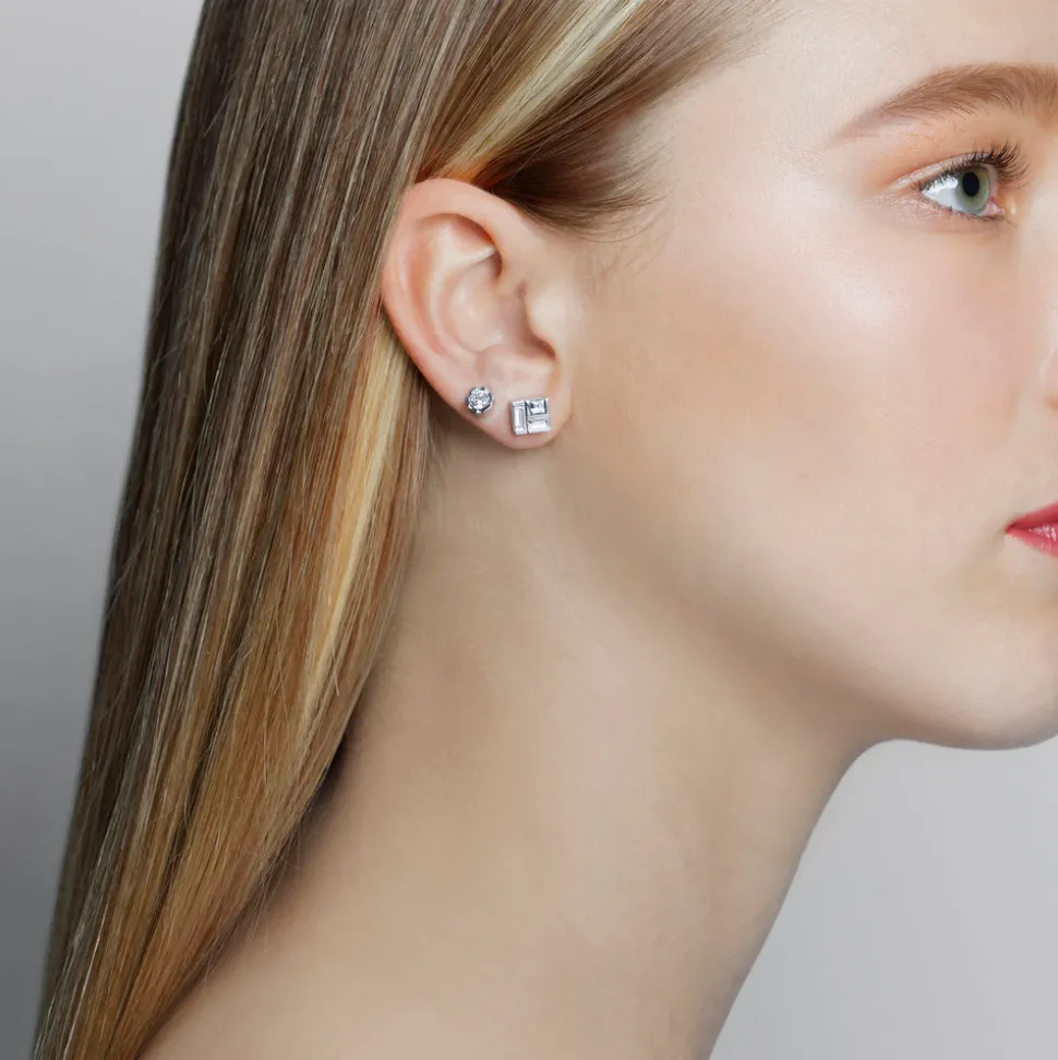 Cubism Earrings (Diamonds)