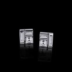 Cubism Earrings (Diamonds)
