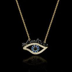 Cubism Eye Necklace
