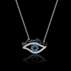 Cubism Eye Necklace