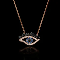 Cubism Eye Necklace