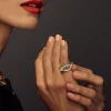 Cubism Eye Ring