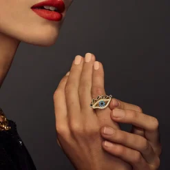 Cubism Eye Ring