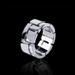 Cubism 9mm Gold Ring