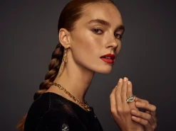 Cubism Pavé 18 Drop Diamond Earrings