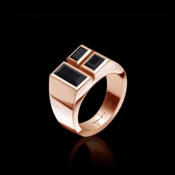 Cubism Signet Ring