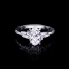 Cubism Upswept 1.50ct Oval Diamond Engagement Ring