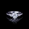 Cubism Upswept Engagement Ring | 1.00ct Oval Diamond