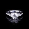 Cubism Upswept Engagement Ring | 1.50ct Round Diamond