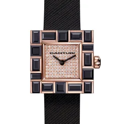 Cubism Watch | Australian Black Sapphire & Diamond Dial