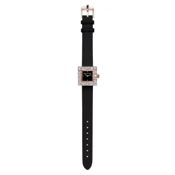Cubism Watch | Diamond & Black Dial - Canturi Jewellery