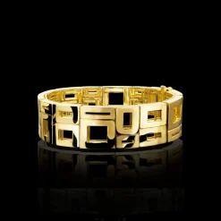 Geometric 2 Row Bracelet