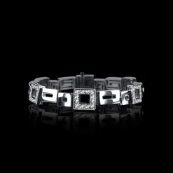 Geometric Diamond Bracelet