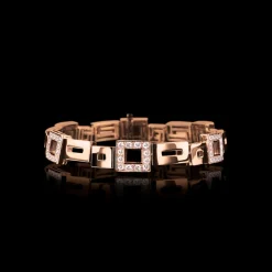 Geometric Diamond Bracelet