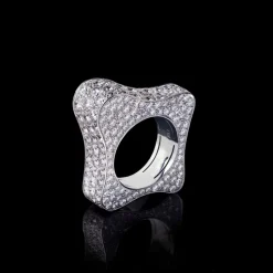 Island Luxe Diamond Liquid Ring