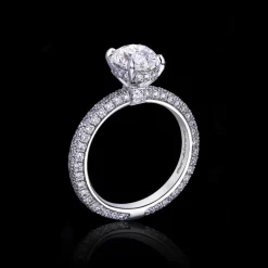 Lumina 1.50ct Oval Diamond Engagement Ring