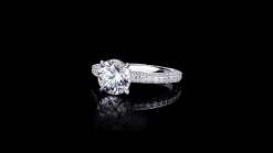 Lumina 1.60ct Round Diamond Engagement Ring
