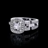 Metropolis 1.03ct Cushion Diamond Engagement Ring