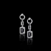 Metropolis Diamond and Australian Black Sapphire Earrings
