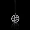 Metropolis Diamond Woven Necklace