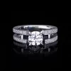 Metropolis Engagement Ring | 1.01ct Round Brilliant Diamond