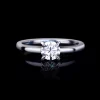 Micro 0.60ct Round Diamond Engagement Ring