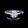 Micro 2.01ct Round Diamond Engagement Ring
